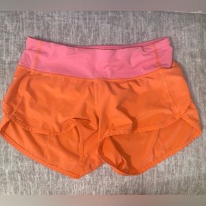 Lululemon Speed Up Lined Shorts